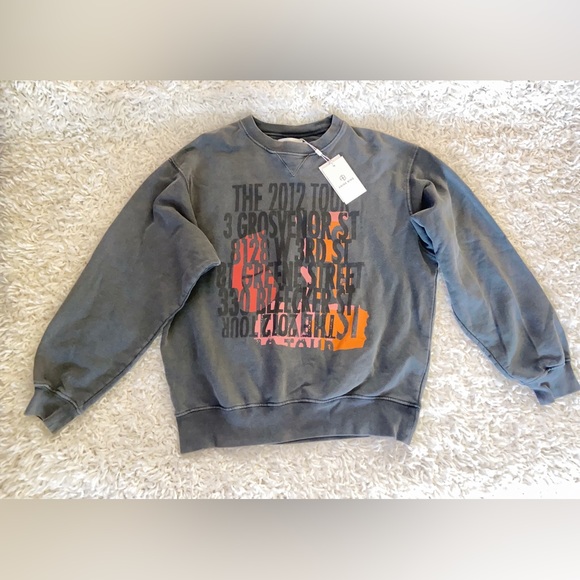 NWT Anine Bing Ramona sweatshirt size S - Picture 5 of 7